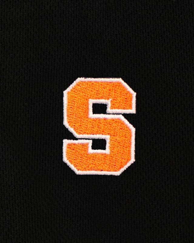 Thumbnail 4 de Vantage Apparel Men’s Standard Collegiate Micro Mesh 1/4 Zip Pullover (Black)