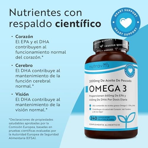 Thumbnail 1 de Nutravita Omega 3 2000mg 240 cápsulas 💊