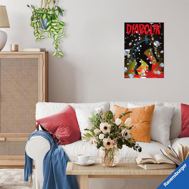 Detalle de Ravensburger Puzzle 1000 pezzi Diabolik B, 70x50 cm