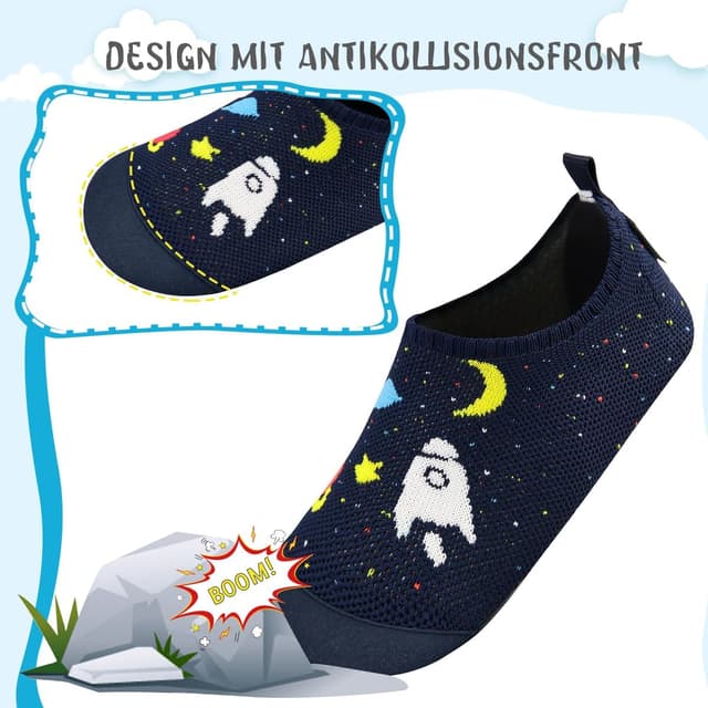 Detalle 1 de Kyopp Hausschuhe Kinder Rutschfest