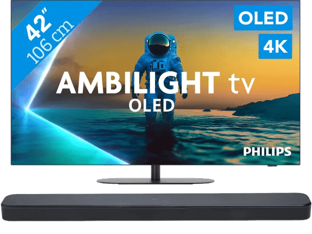 Detalle de Philips OLED810 42 Zoll Ambilight 4K