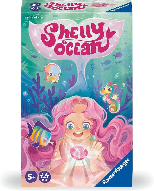 Detalle de Ravensburger Shelly Ocean (23047) – jeu de course et de collection pour 2 à 4 joueurs dès 5 ans