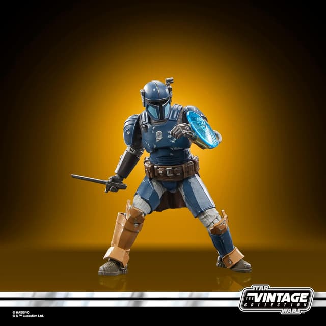 Detalle de Star Wars The Vintage Collection Paz Vizsla Action-Figur (9,5 cm) aus The Mandalorian