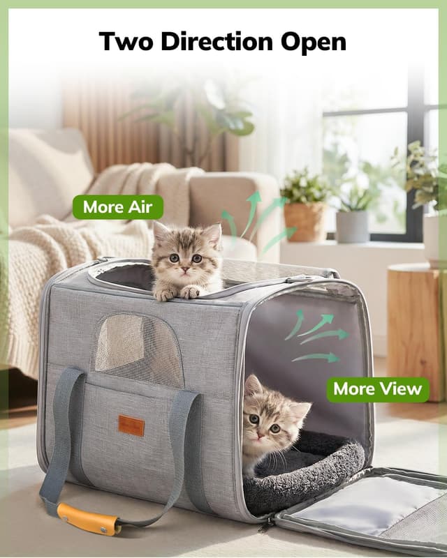 Thumbnail 6 de Morpilot Transportbox Katze Faltbare Transporttasche