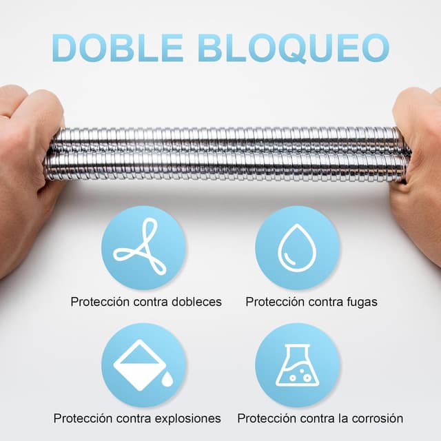 Thumbnail 4 de OFFO Manguera Ducha 1,6 m 11 mm