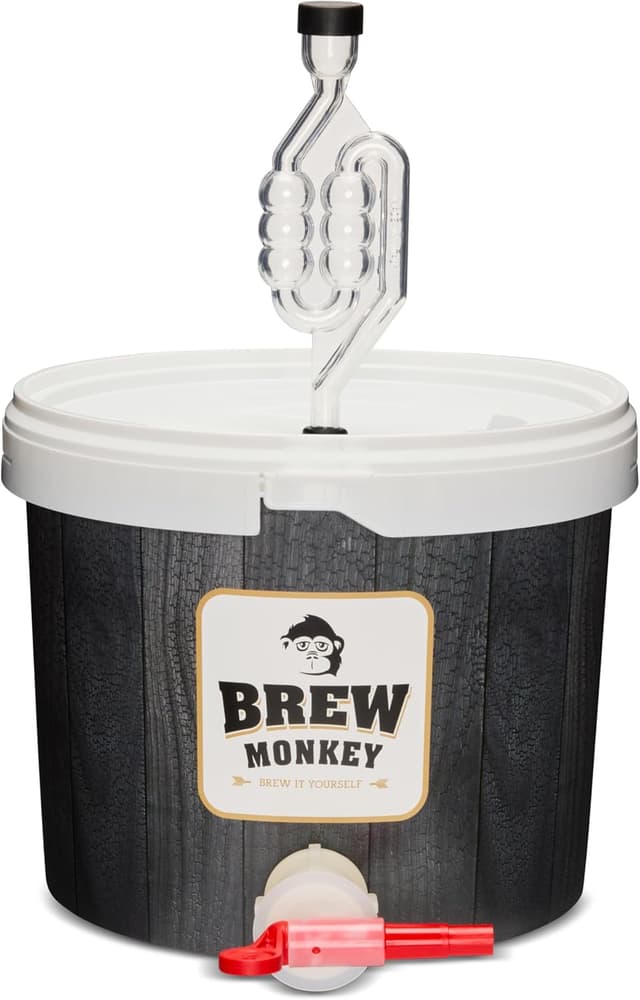 Detalle de Brew Monkey Kit per fare la birra bionda Bionda – Kit base da 5 L (6,4% vol.)