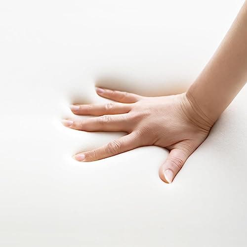 Thumbnail 8 de Yaheetech silla de comedor tapizada estilo relax en bouclé blanco (capacidad hasta 136 kg)