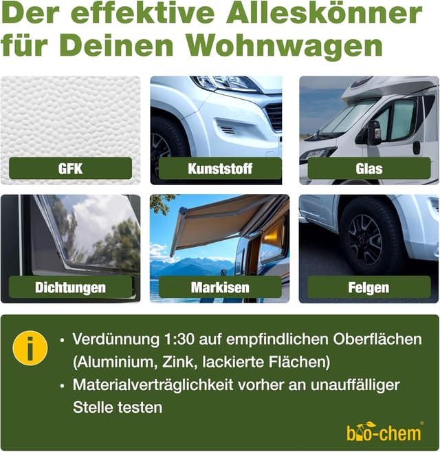 Thumbnail 5 de bio-chem Caravan- & Wohnmobil-Reiniger 1L