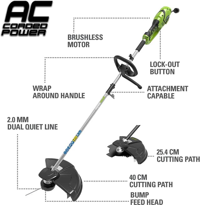 Thumbnail 1 de Greenworks cortabordes 1200W 40cm