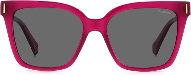 Detalle de Polaroid PLD 6192/S occhiali da donna quadrati fucsia con lente grigio polarizzato