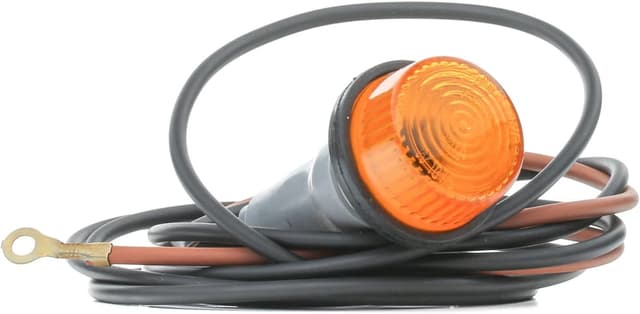 Detalle de HElla Zusatzblinkleuchte 2BM 003 563-111 (12V) – gelbe Einbau-Blinkleuchte links/rechts