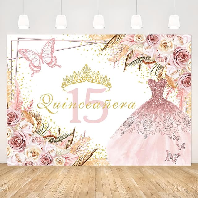 Imagen de APROPHIC Quinceañera Hintergrund 210x150 cm en OfertitasTOP