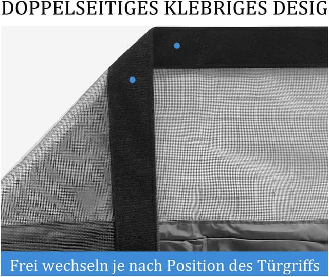 Thumbnail 5 de DIKER Fliegengitter Balkontür Magnetisch 65×200cm