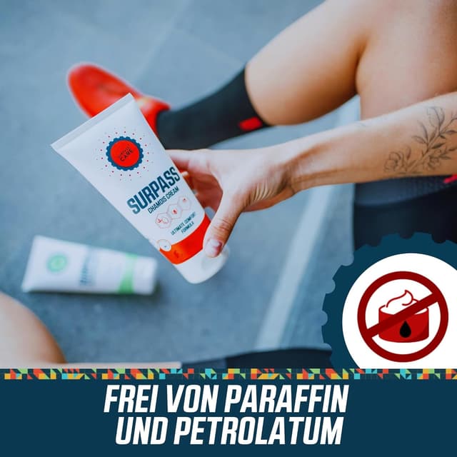 Thumbnail 3 de SURPASS Chamois Creme 170 ml – 96% natürlich & paraffinfrei – Anti-Chafing-Sitzcreme für Radsport & Reiten