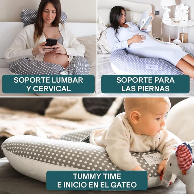 Detalle 2 de KOALA BABYCARE Cojín de lactancia XXL