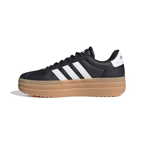 Detalle de adidas VL Court Bold para mujer en Core Black/FTWR White/Cyber Met. (40 2/3 EU)