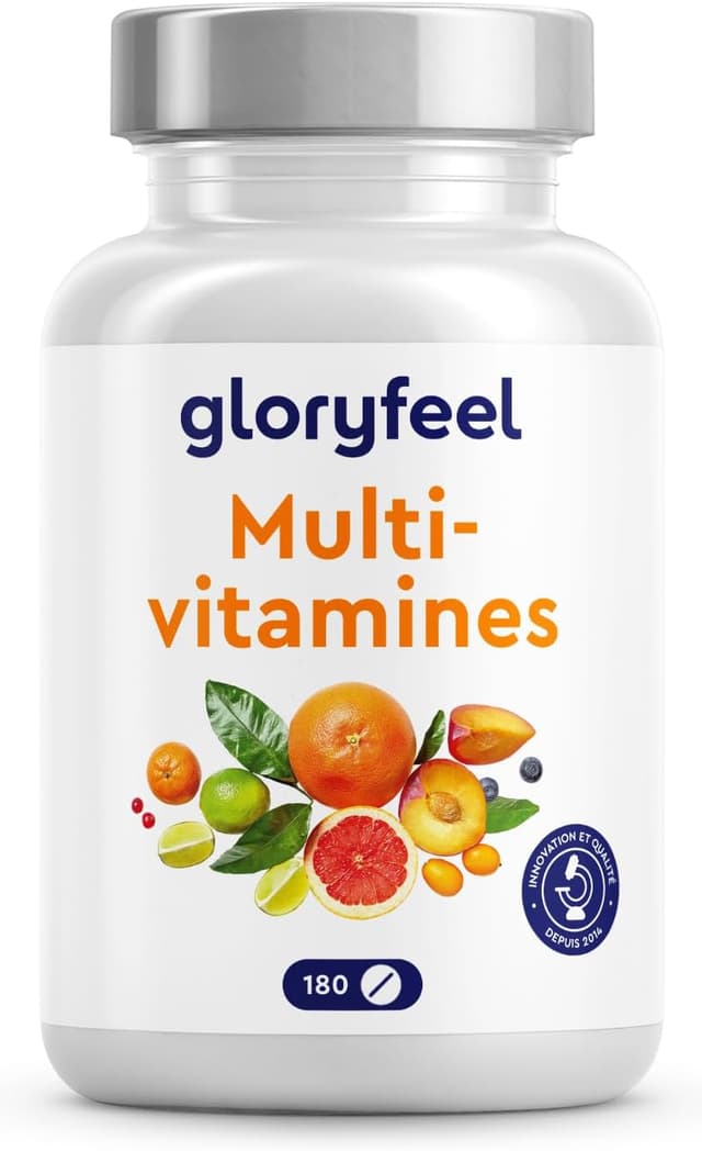 Detalle de Multivitamines hautement dosées, 180 comprimés ⚡