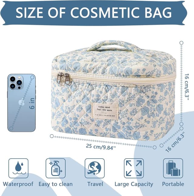 Detalle 2 de Gosect Large Makeup Bag