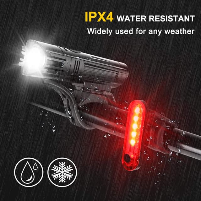 Thumbnail 5 de Defurhome Super Bright Bike Light Set 2000mAh