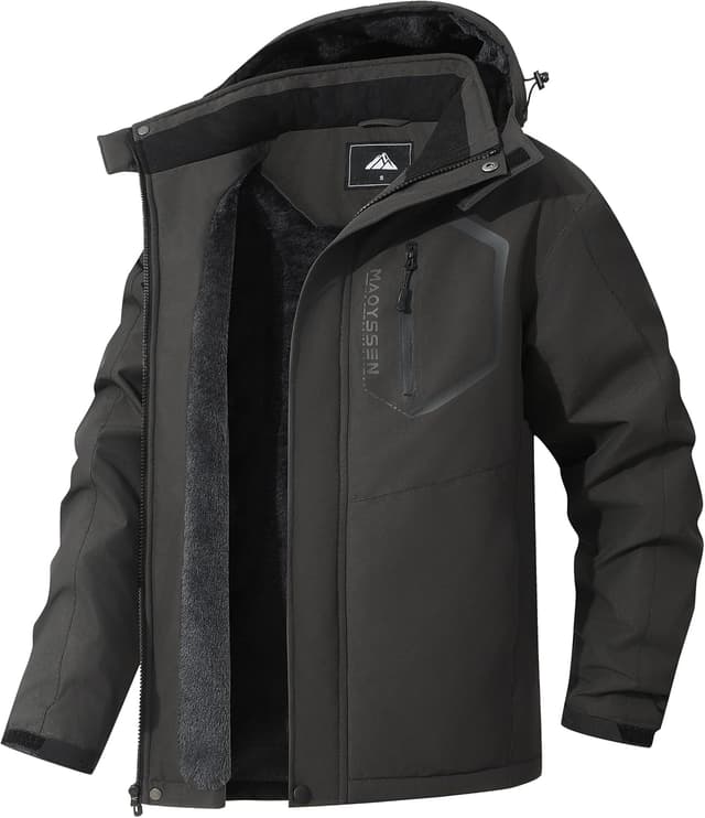 Thumbnail 5 de MAOYSSEN Men's Mountain Ski Jacket waterproof 1️⃣