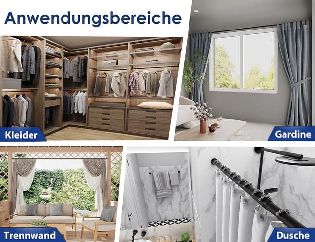 Thumbnail 4 de MEISENBERG Teleskopstange 310-360cm