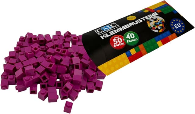 Imagen de CMC imports 200 Klemmbausteine 1x1 Purpur en OfertitasTOP
