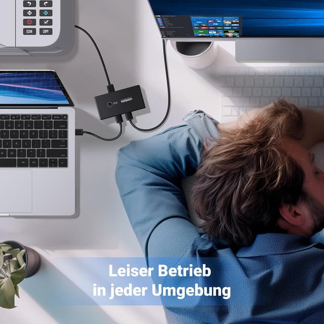 Thumbnail 4 de UGREEN USB Switch 4 Ports für 2 PC