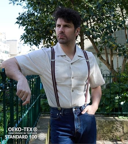 Thumbnail 2 de Bretelles PIERROT Homme 2,5 cm