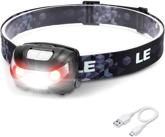 Detalle de Lepro Head Torch Rechargeable 5 Lighting Modes