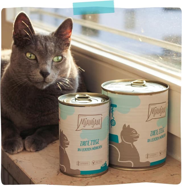 Detalle 2 de MjAMjAM Quetschie cibo umido per gatti 12x125 g