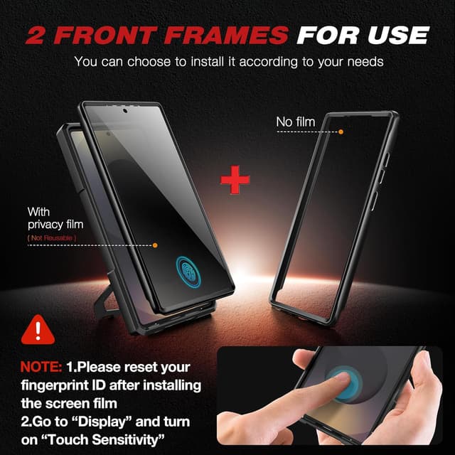 Thumbnail 4 de TONGATE Magnetic Stand for Samsung Galaxy S25 Ultra 6.9"