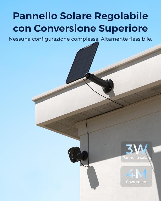 Thumbnail 3 de Reolink Argus 3 Ultra 8MP Telecamera da esterno 4K 🌐