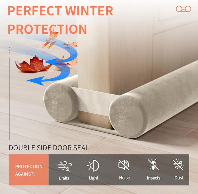 Thumbnail 2 de BKSAI Door Draft Excluder for 75–90 cm