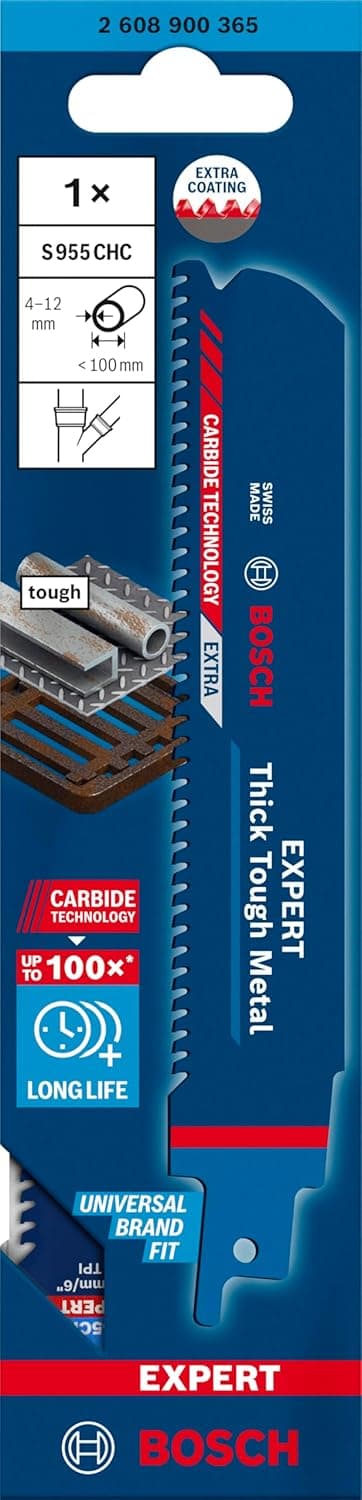 Detalle 2 de Bosch S 955 CHC reciprocating saw blade 150 mm