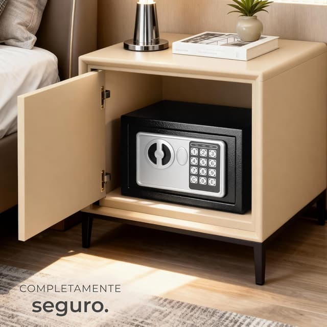 Thumbnail 6 de tectake® Caja fuerte pequeña 23 x 17 x 17 cm