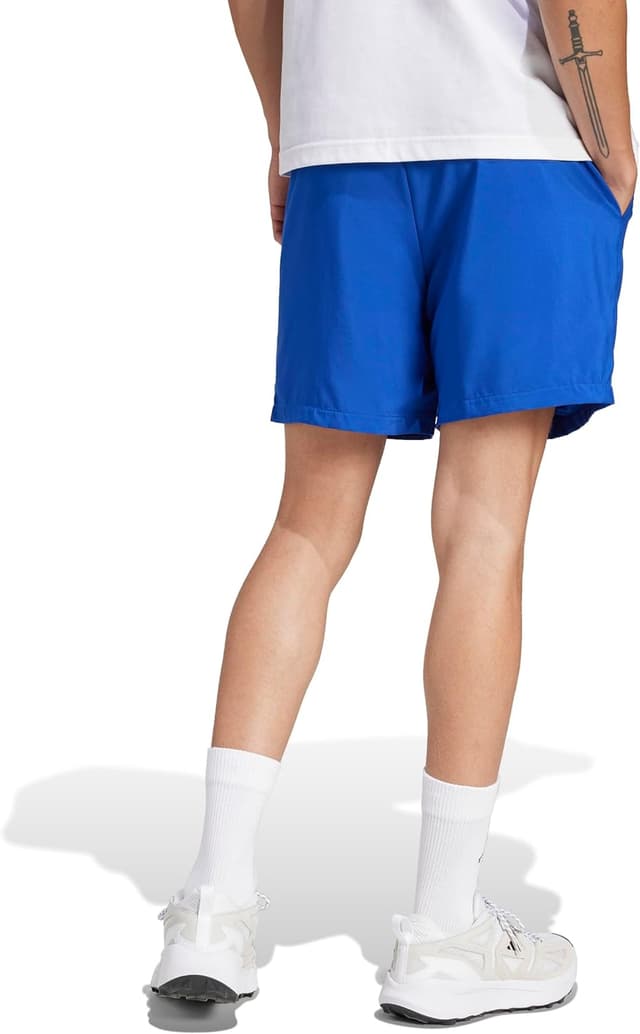 Detalle 2 de adidas Herren Essentials Small Logo Chelsea – Jersey-Hose mit Kordelzug