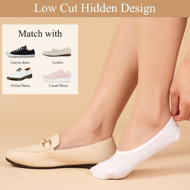 Thumbnail 1 de Horuru No Show Socks Low Cut Invisible Socks