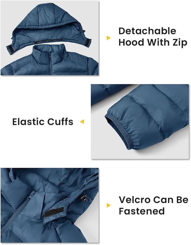 Thumbnail 5 de TBMPOY Men's Lightweight Puffer Jacket