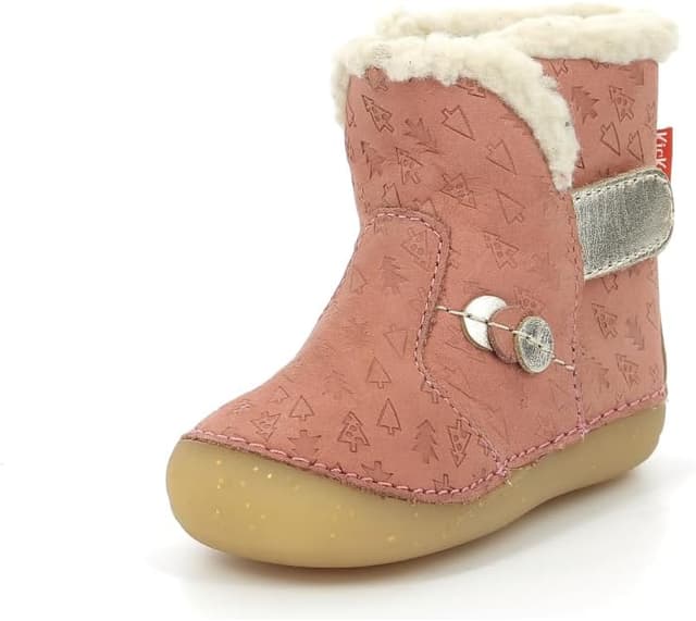 Detalle 2 de Kickers Mädchen So WindyStiefelette – warme Fütterung für kühle Tage