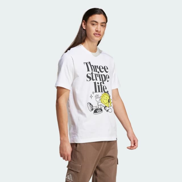 Detalle 1 de Adidas Camiseta Positivity Graphic