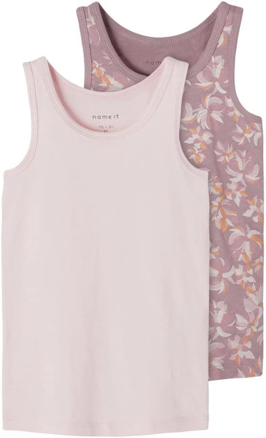 Detalle 1 de ONLY & SONS Mädchen Nmftank Top 2p Nostalgia Flower (NOOS) – leichter Sommer-Look für warme Tage