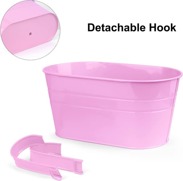 Detalle 2 de RIOGOO Vasi da fiori 4 pezzi