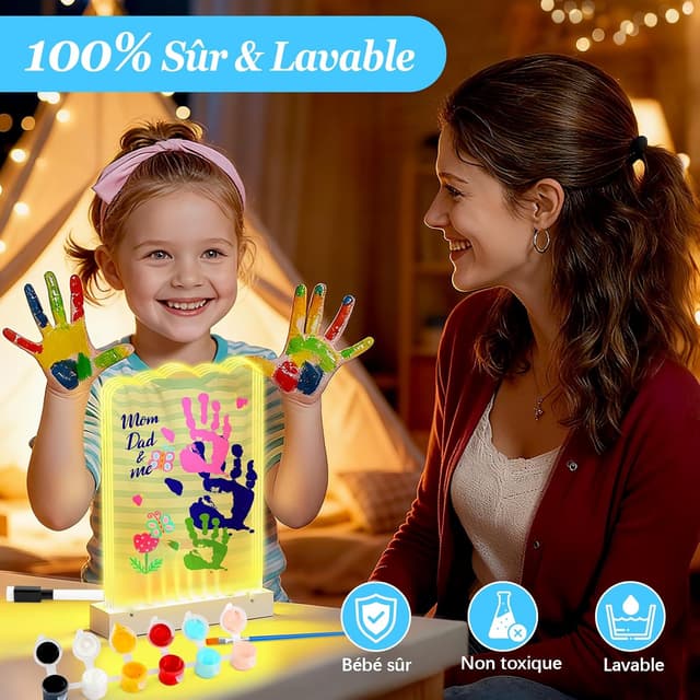 Thumbnail 3 de Herefun Kit empreinte famille 4 đŒ