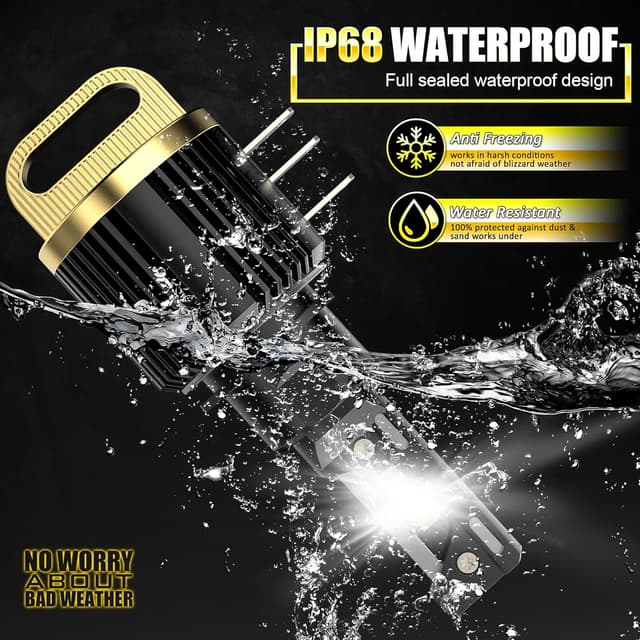 Thumbnail 6 de D-Lumina Lampadina LED H15 Canbus 130W 26.000lm kit conversione auto 6500K (2 pezzi) con chip Seoul CSP