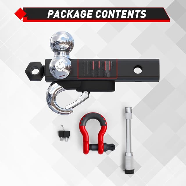 Thumbnail 5 de TYT Tri Ball Trailer Hitch 10,000 lbs ๐