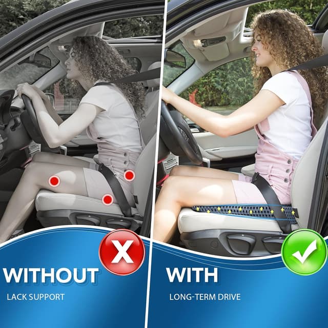 Thumbnail 3 de Qutool Autositzkissen 18,5 Zoll 💺