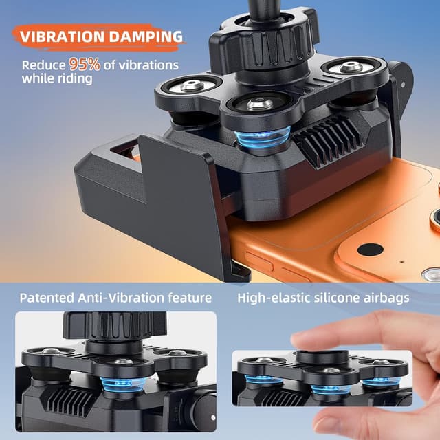 Thumbnail 1 de Marsrider All-New Motorcycle Phone Mount 98%