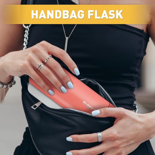 Thumbnail 3 de Exllena Small Flask 200ml coral red