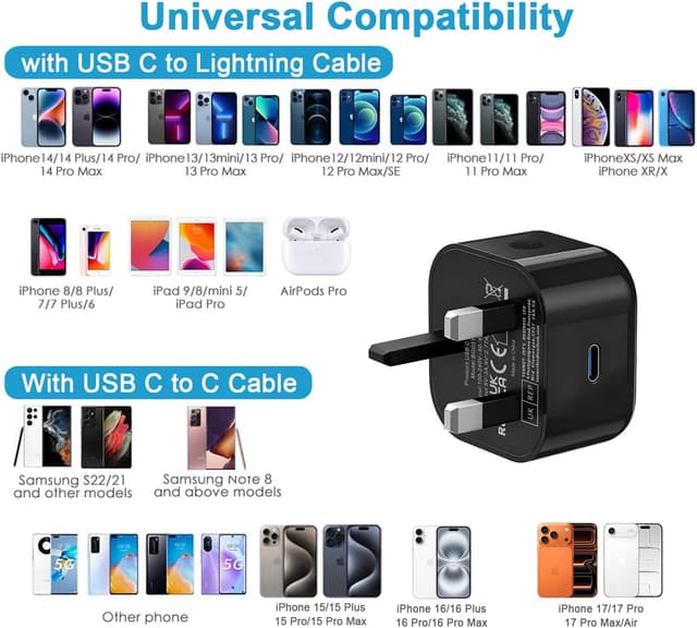 Thumbnail 5 de Samsung USB C Charger 1M 2PACK