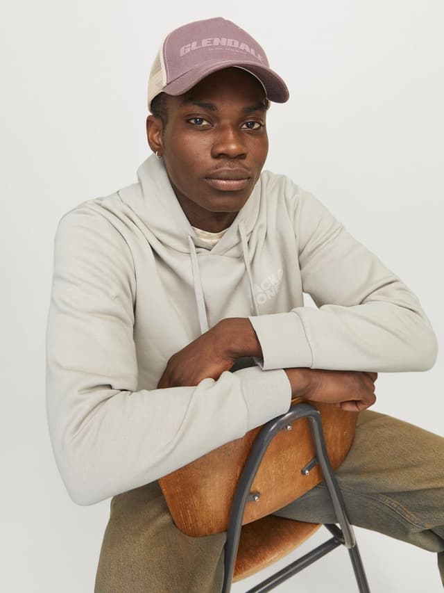 Thumbnail 6 de JACK & JONES JJECORP felpa con cappuccio Old Logo da uomo, nero, taglio regular